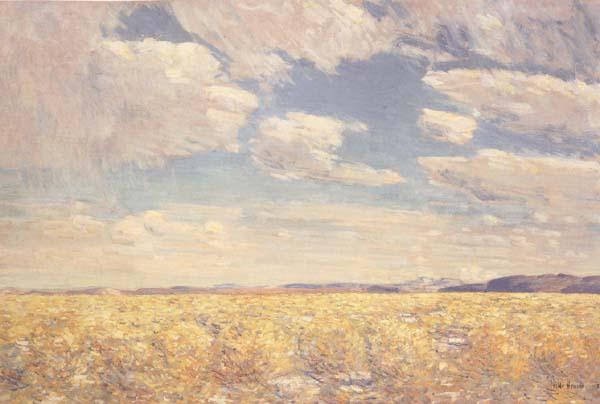 Childe Hassam Afternoon Sky,Harney Desert (mk43) Sweden oil painting art